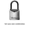 Master Lock Master Lock 5-1/4 in. H X 2-3/4 in. W Vinyl Covered Steel 3-Digit Combination Lock Box 5406D - alternate 5